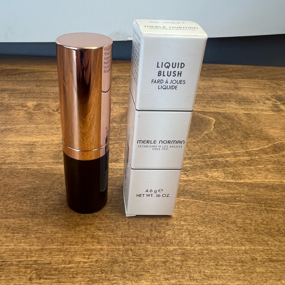 Discontinued Liquid Blush in So Sweet by Merle Norman Cosmetics!